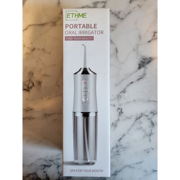 Ethme Portable Oral Irrigator 3 Modes 230mL 360° Clean Spa For Your Mouth White - Picture 4 of 5
